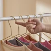 5/10pcs Metal Non-Slip Triangles Hanger Multifunctional Wet Dry Dual Use Stable Clothes Hanger For Clothing Suit Towel Organizer 3