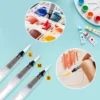 Soft Nylon Hair Self-Moisturizing Water Ink Storage Brush Pen Set for Calligraphy Watercolor Painting Drawing Art Supplies 4