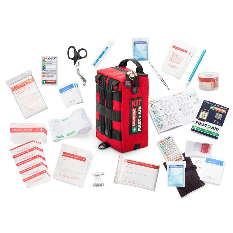 Waterproof Molle First Aid Kit for Outdoor Adventures
