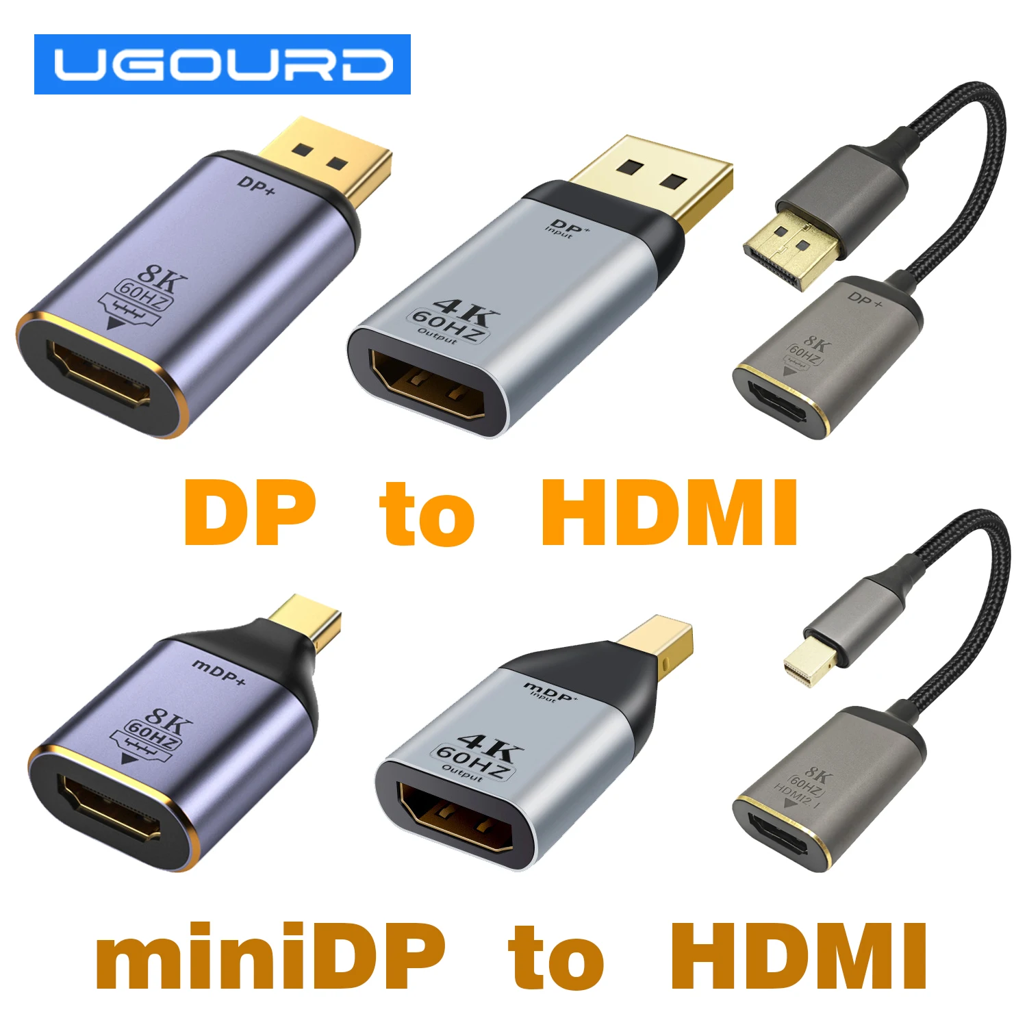 Dp1 4 to hdmi2 1 cable mini dp 1 2 to hdmi 2 0 video adapter jpg