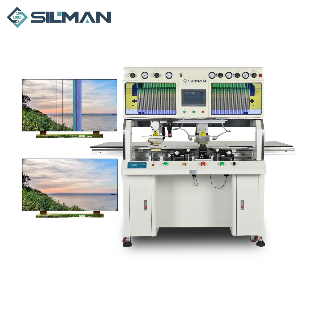 Silman ST-B100DW TV Screen Repair ACF COF Bonding Machine LCD LED Open Cell Laptop Screen COF TAB Glueing Device 2