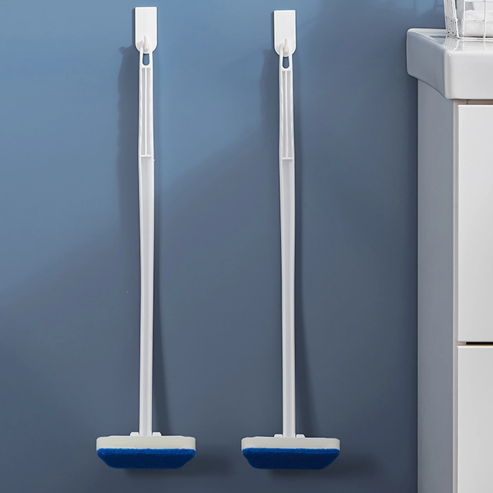 Atopoler Water Spray Cleaning Brush, Bathroom Tile Brush Gap Brush Glass  Wiper and Household Sponge, Multifunctional Cleaning Set
