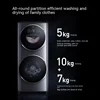 Washer & Dryer 15kg Black Automatic Front Loading 4