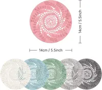 1Pcs Silicone Drain Strainer Household Shower Floor Filter Sink Strainers Hair Catcher For Kitchen Bathroom Accessories 2