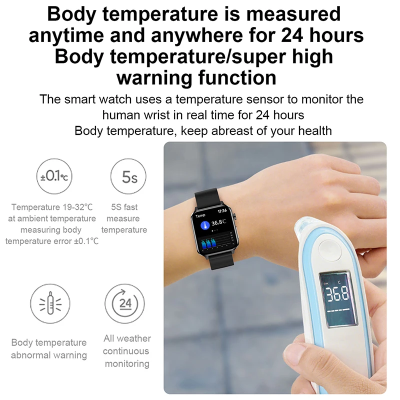 2020 ο Ʈ ġ ECG + PPG  ڵ ü  Smartwatch ƮϽ   ð