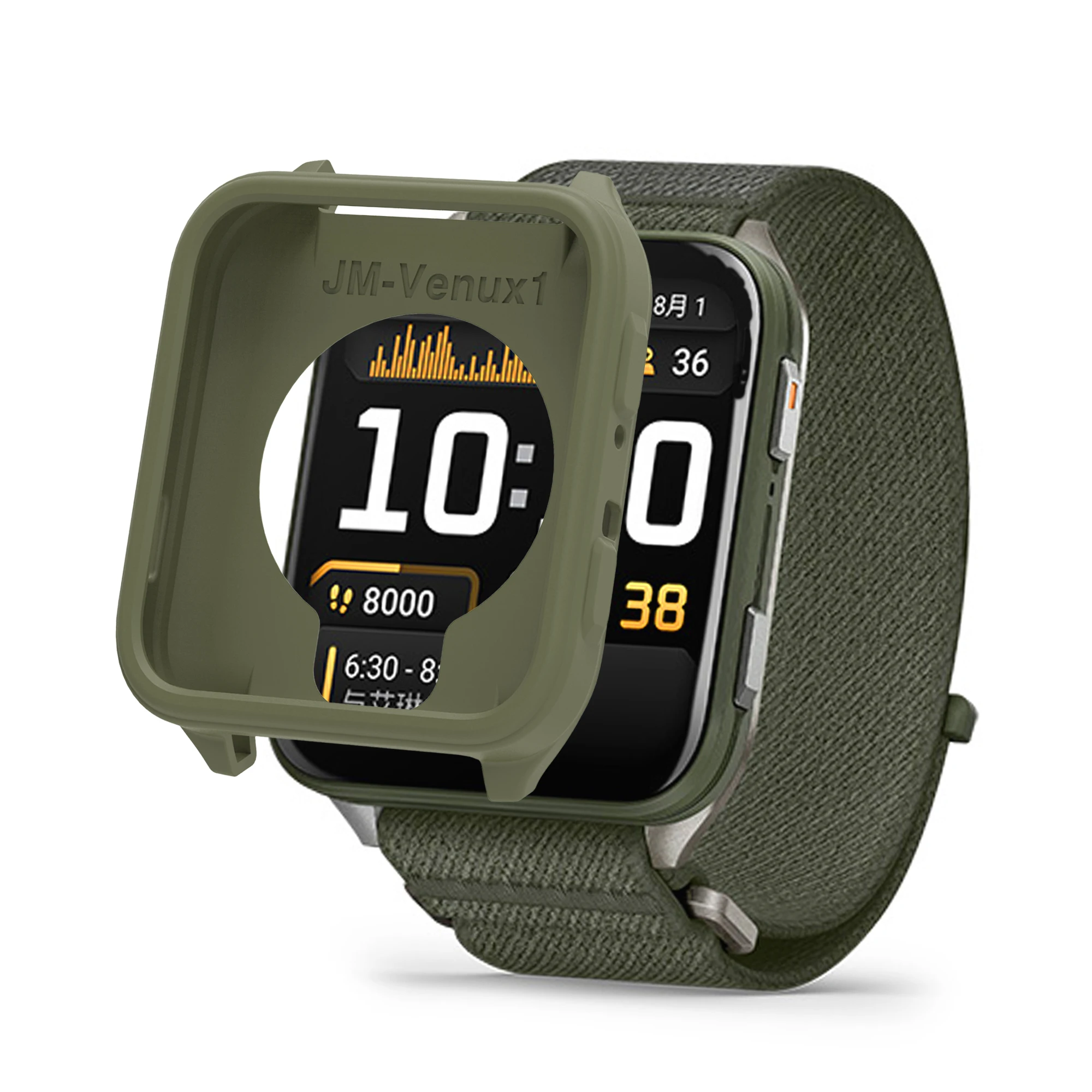 Silikon Schutzhülle Abdeckung Shell Für Garmin Venu X1 Fall Bildschirm Schutz Ersatz Für VenuX1 Rahmen Sport Zubehör – Detail 6