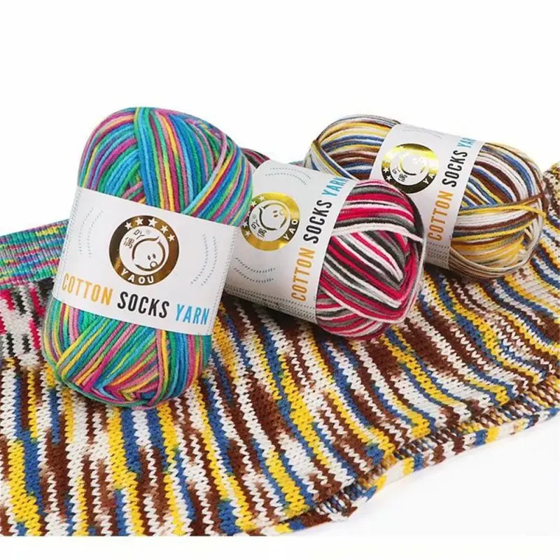 1pc Sweet Soft Cotton Baby Knitting Wool Yarn Thick Yarn Fiber Velvet Yarn Hand Knitting Wool Crochet Yarn for DIY Sweater 3