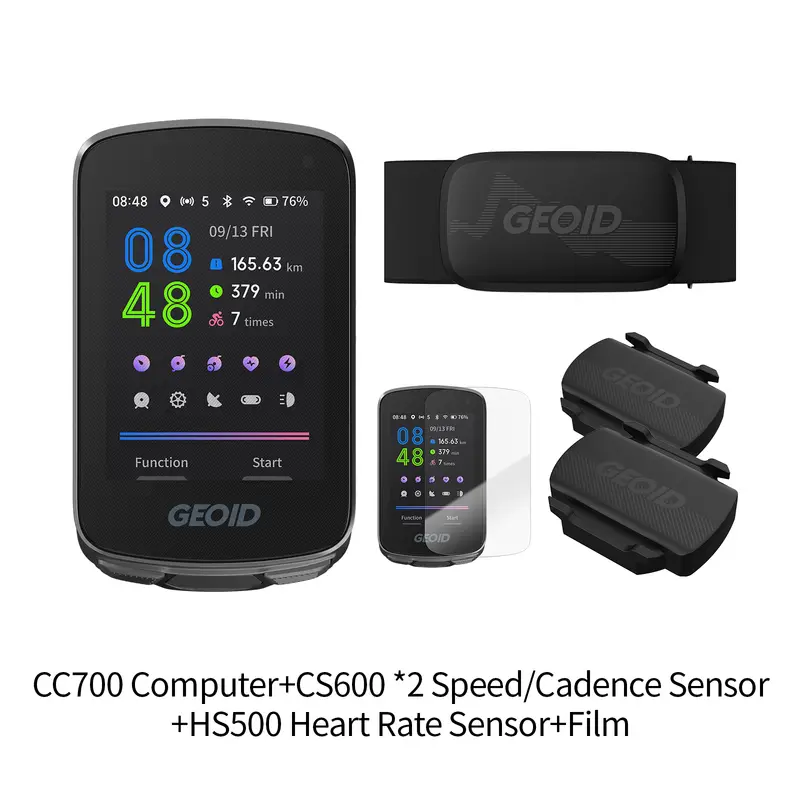 GEOID CC600/CC700 Bike Computer Wireless Color Screen Bicycle Speedometer ANT+ WIFI Cycling Speedometer IPX7 Waterproof Odometer - Image 15