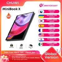 CHUWI MiniBook X Tablet Laptop 2-in-1 Yoga Mode Intel N100 10.51 Inch 12GB LPDDR5 512G SSD Windows 11 Notebook Laptop 2 in 1 1