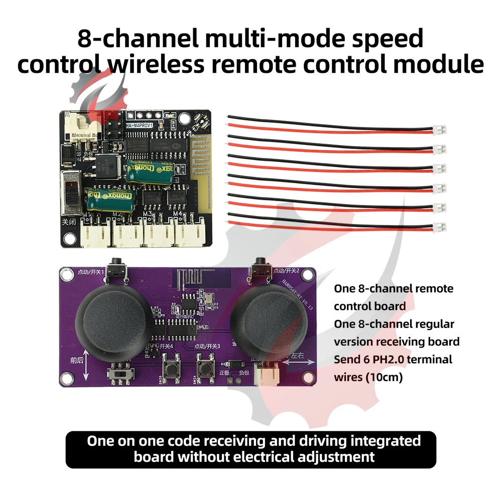 Module Récepteur 2.4GHz 8 Canaux pour Drone DIY