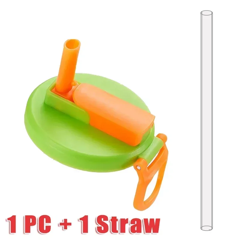 1/2/4PCS Soda Can Cover Creative Sealed Silicone Straw Beverage Can Cover Cup Suitable For Canned Beverage Reusable Tank Cover