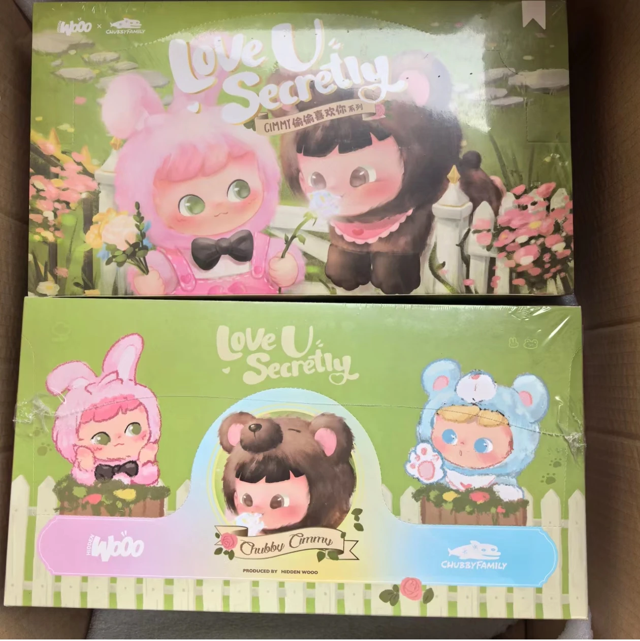 Chubby Cimmy Love U Secretly Blind Box Plush Mystery Box Pendant
