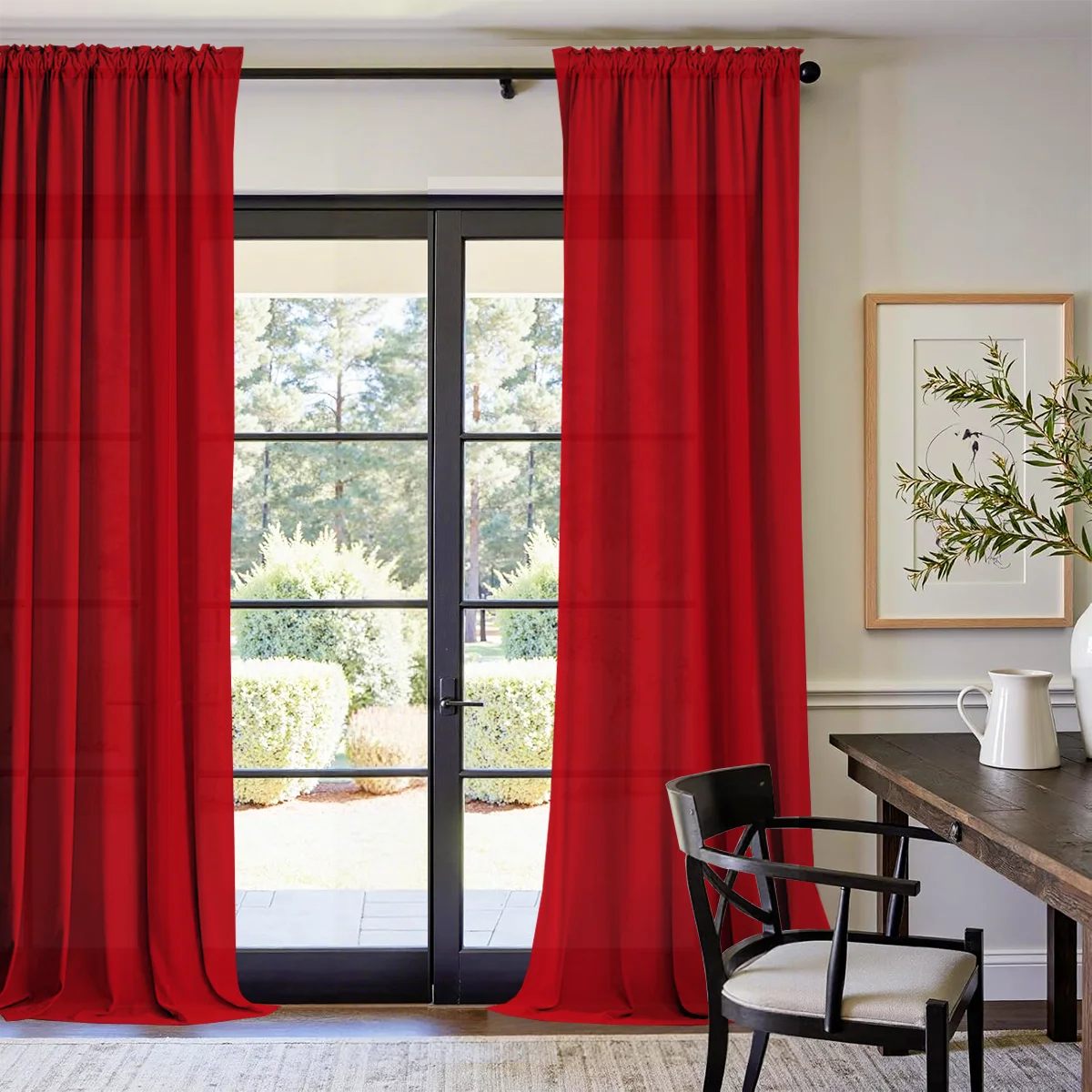 Elegant Light Filtering Curtains 1