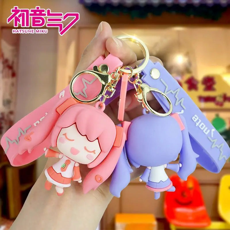 Adorable Cartoon Miku Keychain – Cute Anime-Inspired Accessory and Gift