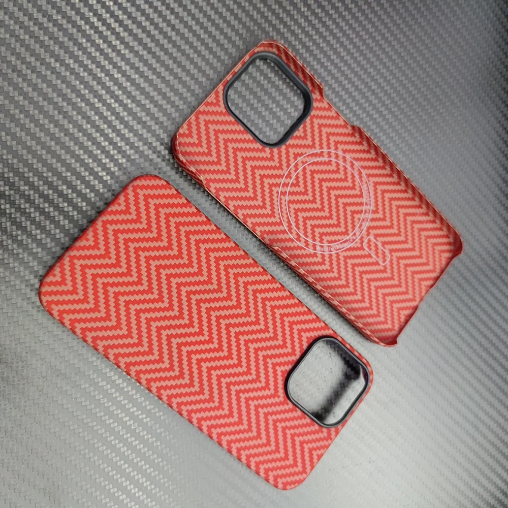 iphone 13 mini case For Magsafe Magnetic carbon fiber Case For iPhone 13 pro max case Ultra Thin blue red Aramid fiber cover for iPhone 13 mini iphone 13 mini slim case