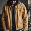Maden Vintage Detroit Hunting Jackets Men J001 Turn-down Collar Coats Heavyweight Cotton Jacket Multi-Pocket Casual Clothes 1