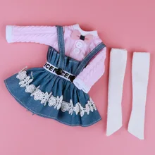 

30cm Doll Clothes 1/6 BJD Fat Body Princess High Quality Dress Fashion Casual Accessories DIY Dress Up Clothes Dolls for Girl