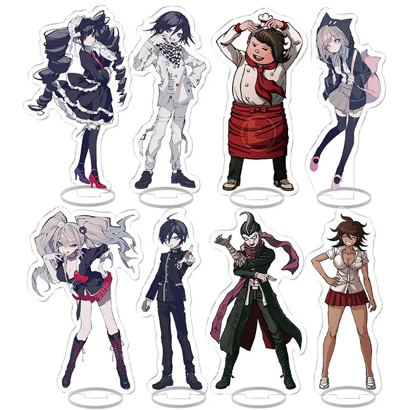 Anime Danganronpa 3 15 cm Nagagi Maishi Kirigiri Kyoko Hinata Hajime Oda Nagato Acryl Standmodell Tisch Freund Weihnachtsgeschenk