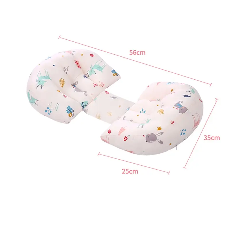 Cotton Waist Maternity Pillow For Pregnant Women Pregnancy Pillow U Full Body Pillows To Sleep Pregnancy Cushion Pad Product pregnancy pillow