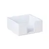 PU Leather Square Cocktail Napkin Holder Tissue Box Paper Serviette Dispenser 3