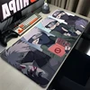 Japan Hot Anime Mouse Pad Laptop Black And White Manga Keyboard Rug PC N-narutoS Cool K-kakashi Gaming Mousepad Hatake Desk Mat 6