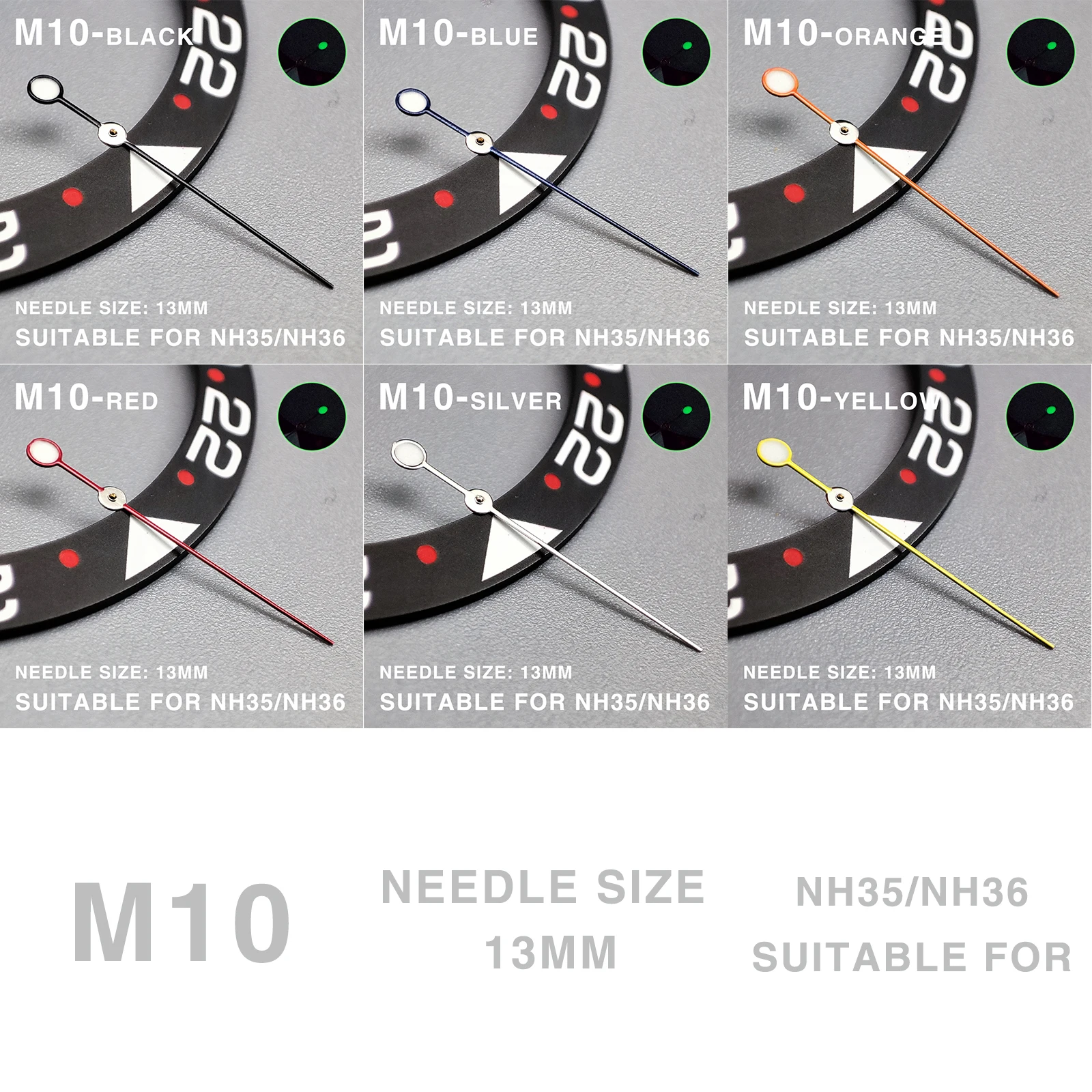 

Modified Accessories NH35 Watch Second Hand Mechanical Hand Hands Suitable for NH35 NH35 Movement