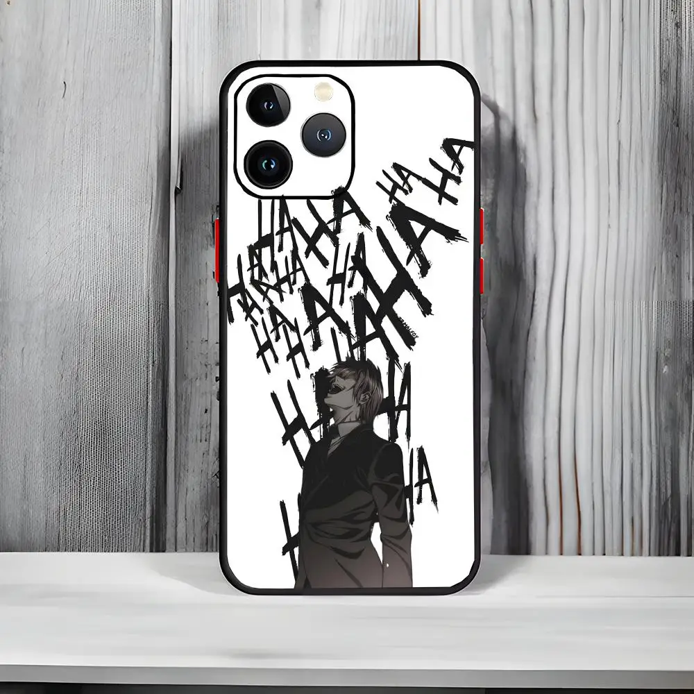 Shockproof Silicone Anime Phone Case - Death Note Design