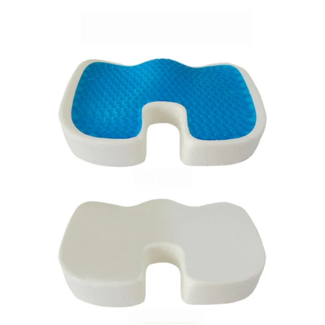 Beautiful Buttocks Cushion Memory Foam gel Office Summer Breathable Butt  Hemorrhoids Orthopedics Coccyx Sciatica