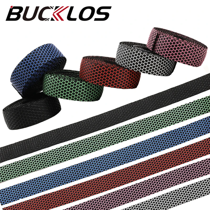 BUCKLOS Road Bike Drop Bar Tape Non-slip Comfortable Bicycle Handlebar Tapes Soft PU+EVA Bicycle Tapes Cycling Accessories