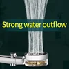 Propeller Shower Head Rainfall High Preassure Water Saving Bathroom Accessary Pressurized Nozzle Universal Adaptation 2