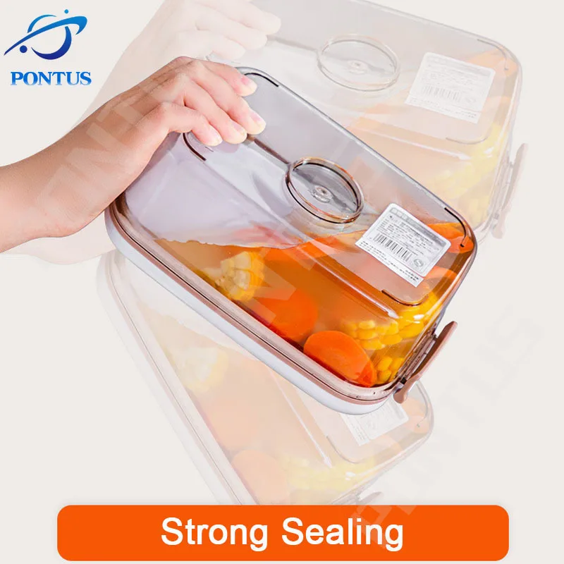 1 Set Reusable Lunch Container Easy to Clean Lunch Box Fresh-Keeping Meal  Preservation with Air Vent Bento Organizer - AliExpress