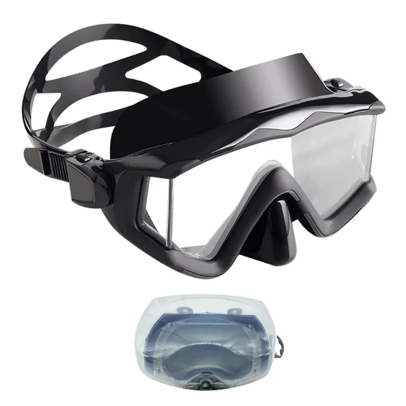 

AntiLeak Diving Mask Wide Views Snorkels Mask Diving Goggles Swim Glasses Scubas Goggles Diving Glass