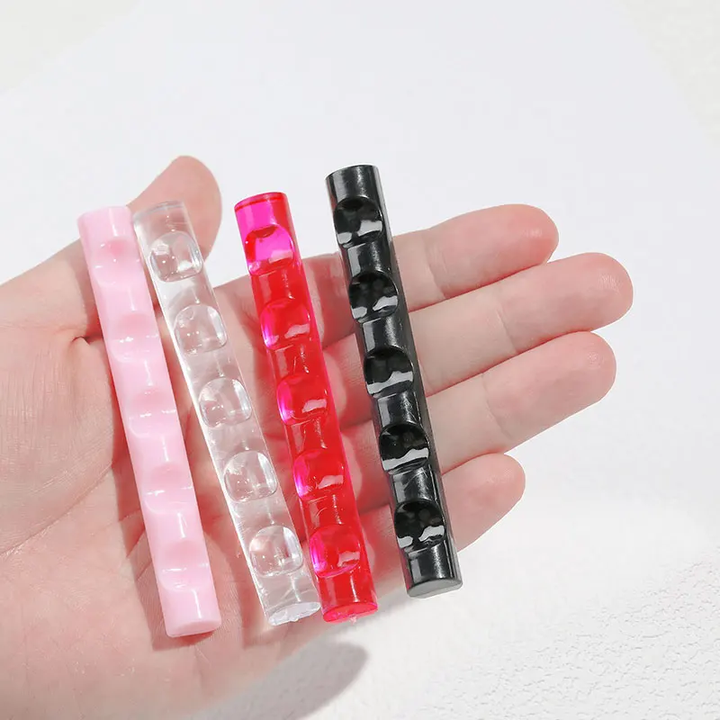 5 Grids Nail Brush Rack Shelf Organizer Colorful Pen Rest thumbnail 12