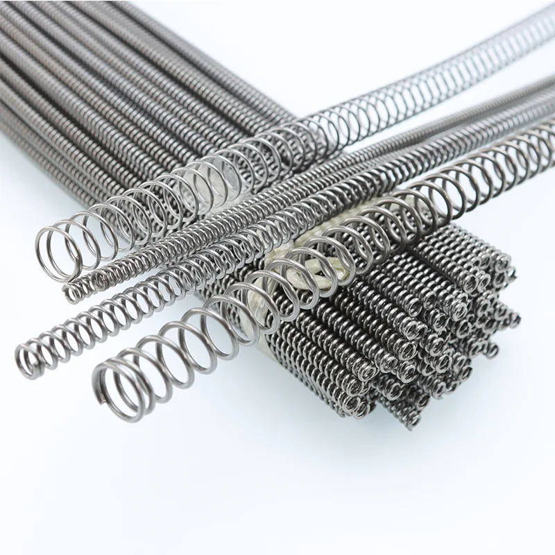 Return Spring 2pcs Long Compression Wire Diameter 0.3/0.4/0.5/0.6/0.7/1.8/1.0mm Length 300mm Y-shaped Soft Pressure Steel Spring