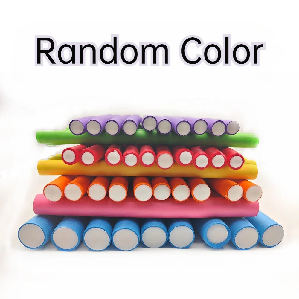 Flexible Hair Curling Rod Hair Curler Makers Soft Foam Bendy Twist Curls Flexi Rollers Styling Tools Roller No Heat 10pcs hair styling tool hair curling tools