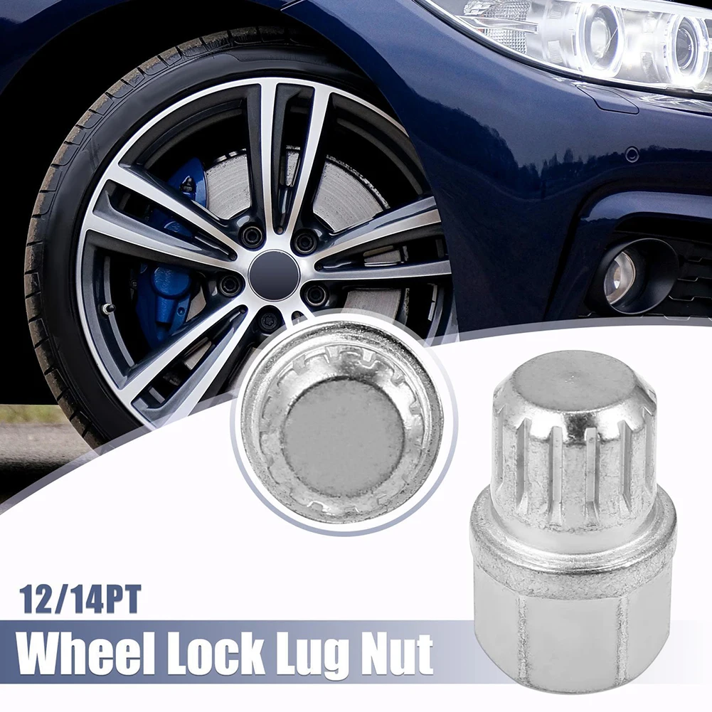 

12/14PT Solid Auto Anti Theft Wheel Lock Lug Nut Screw Removal Key For BMW
