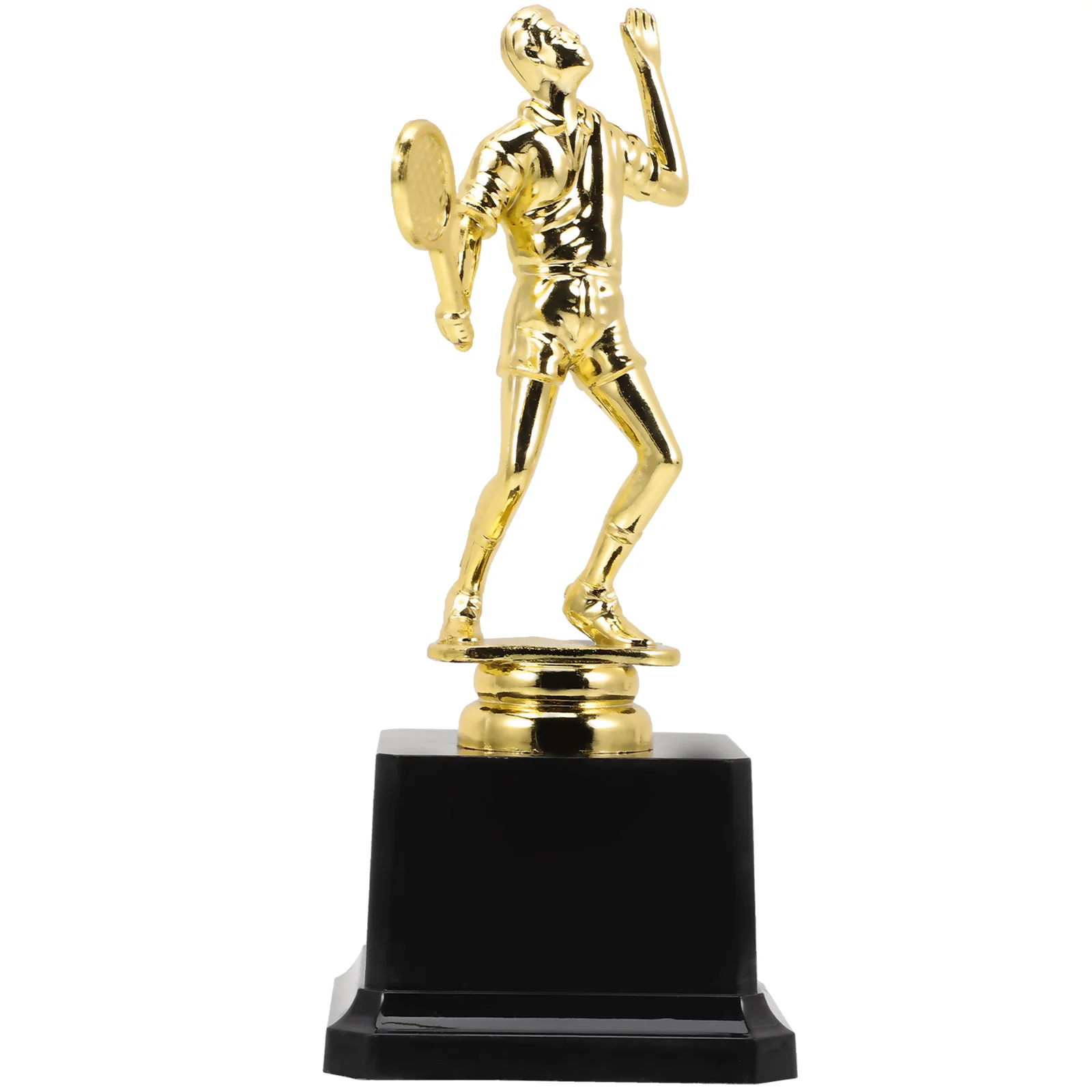 

Gold Award Trophy Cup Reward Sport Competitions Plastic Soccer Basketball Decor Trophy Souvenir Celebrations