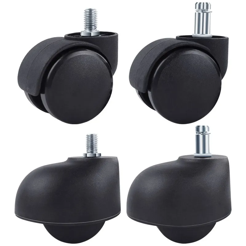 

(5 Packs) Furniture Caster Chair Computer Swivel Damping Universal Boss Wheel