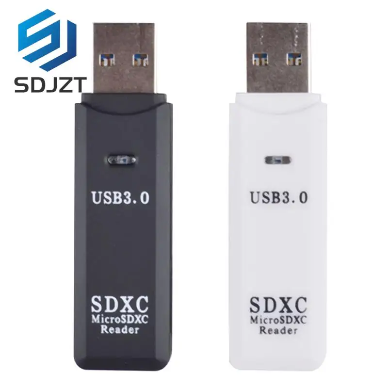 1Pc Usb Card Reader Micro Sd Tf Memory Card Adapter Pc Laptop Extension Converter Lettore Di Schede Per Telefoni Cellulari Rider 2 In 1 Usb 3.0