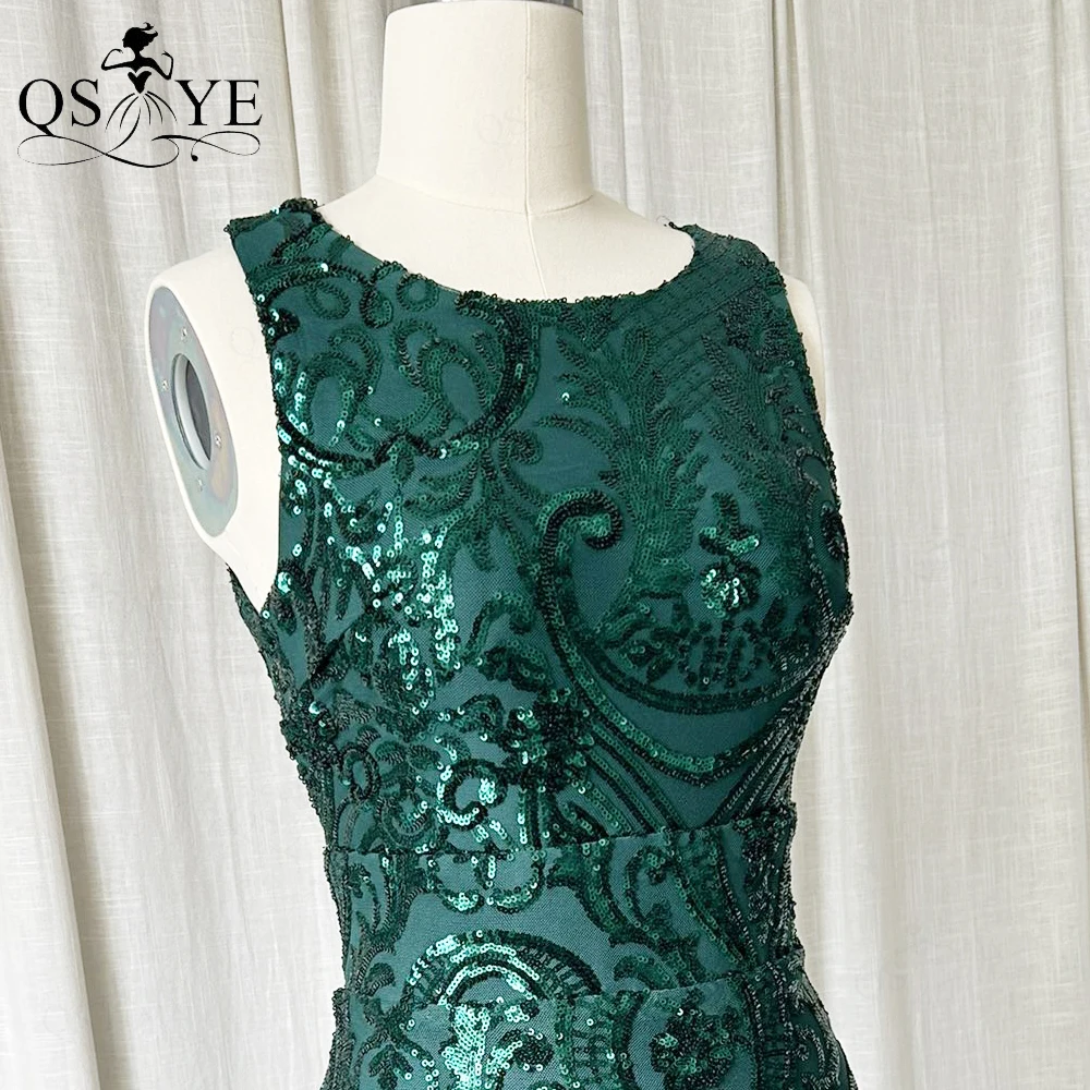 green emerald velvet dress Lady Black Tie - Leanne Midi Dress - Emerald Green main image 0