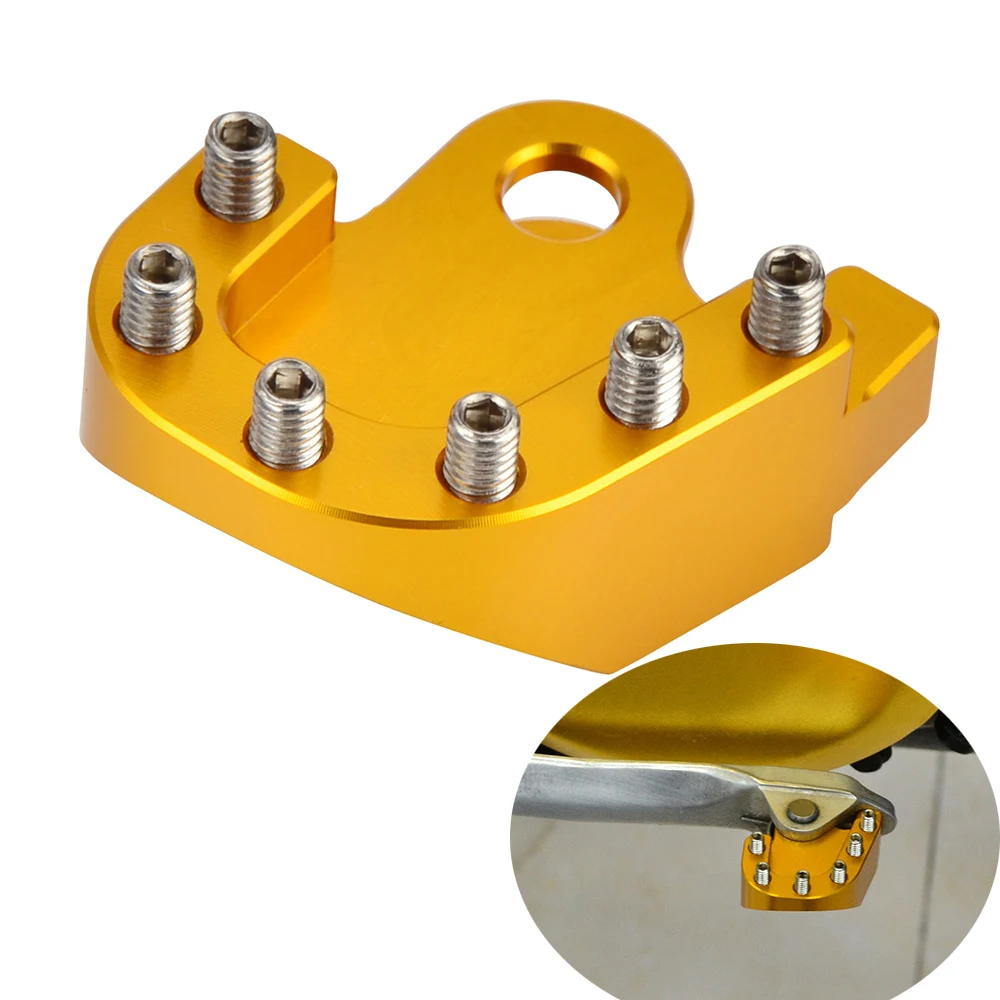 

Motocross Enlarge Brake Pedal Lever Step Tip Plate For SUZUKI DRZ400 DRZ400E DRZ400S DRZ400SM 00-22 DRZ250 RM125 RM250 RMX250T