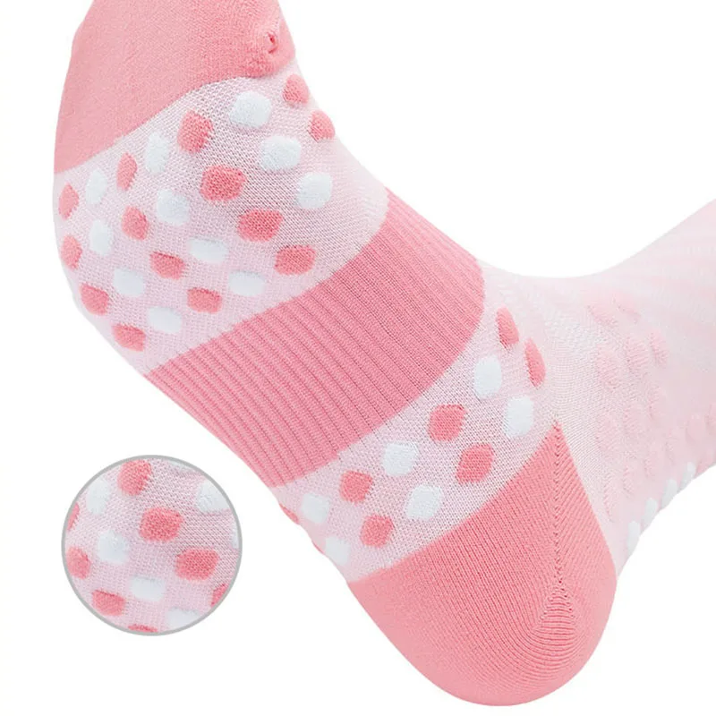 Running Compression Socks Colorblock Marathon Sport Crew Sock For Man Woman Cycling sports socks cycling socks compression socks fitness sports socks sport socks