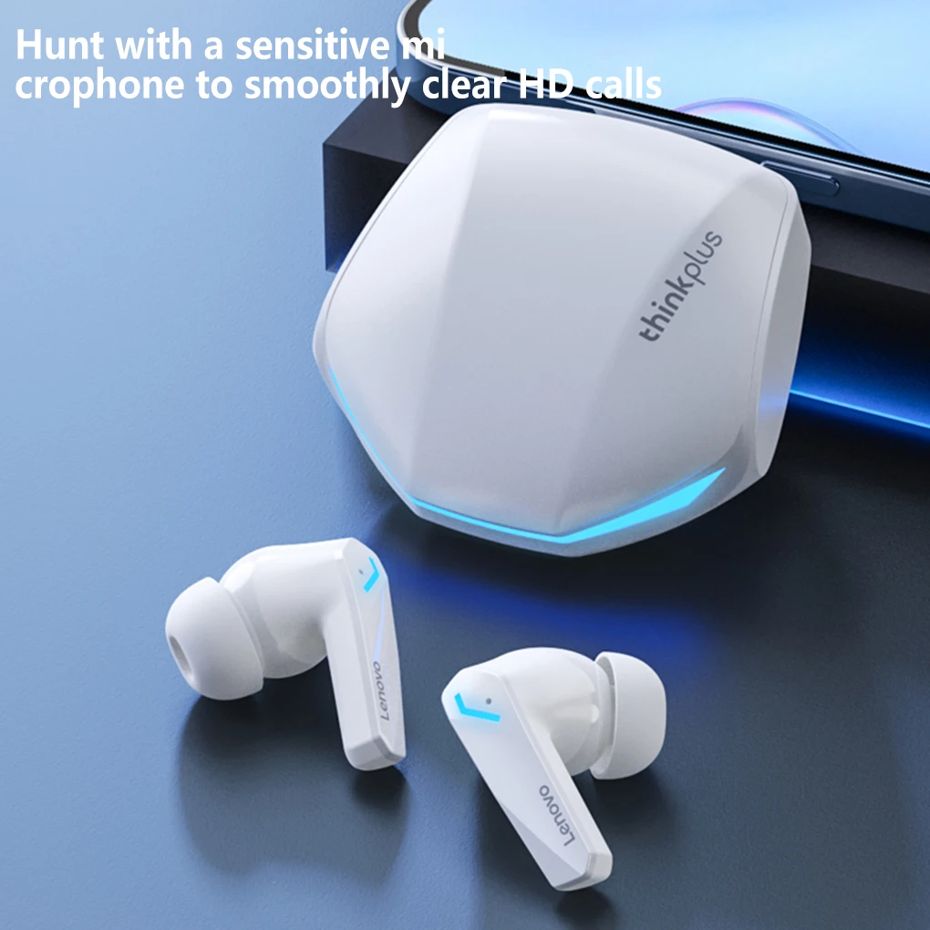 

Original Lenovo GM2 Pro Bluetooth 5.3 Earphones Sports Headset Wireless In-Ear Gaming Low Latency Dual Mode Music Headphones