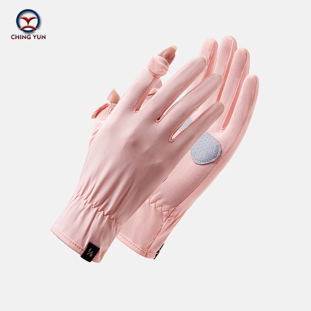 Gants de Protection solaire en soie glacée pour femmes, Protection