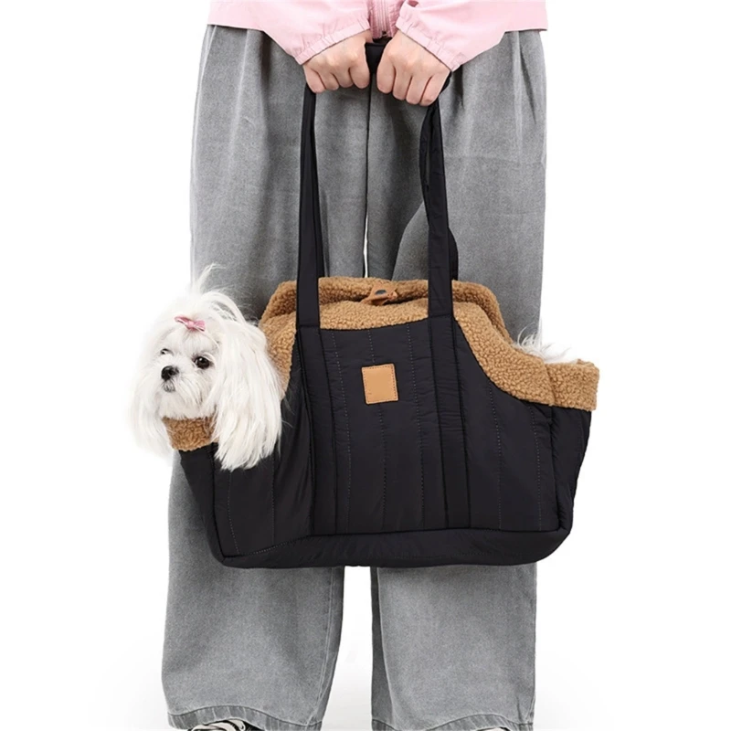 Pet Bag Carriers Handbag Pet Bag Go-out Travel for Puppies Outdoor Travel Portable Soft Shoulder