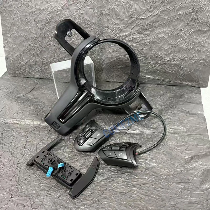BMW F01 F07 F10 F15 F16 F20 F21 F30 F31 F32 F33 F36 M3에 적합한 M 스포츠 스티어링 휠 레드 블루 M1M2 버튼 시프트 패들
