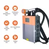 Kindlelaser 100w Mopa Pulse Laser Cleaning Machine Backpack Handheld Laser Cleaning Machine Rust Oil Paint Metal Removal Machine 2