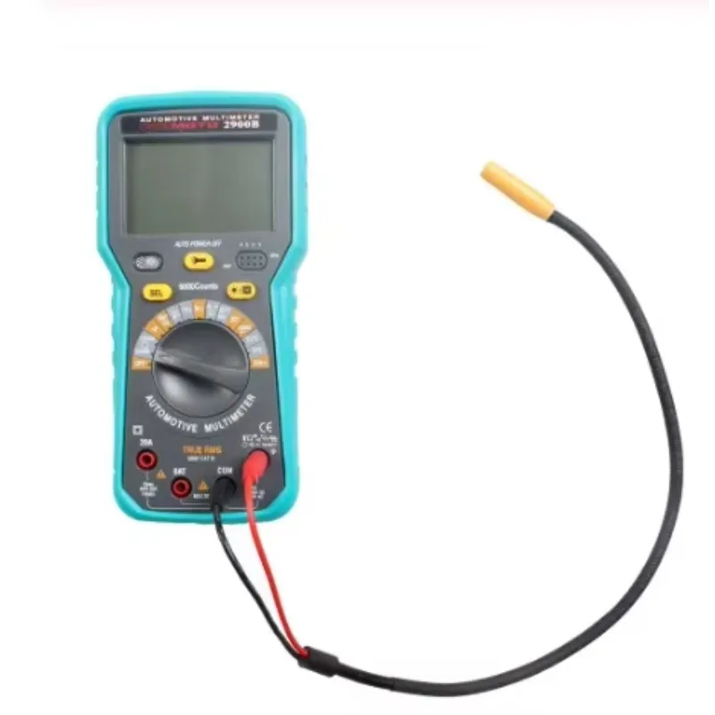 OBDEMOTO-2900B/MST-2900B 디지털 자동차 멀티미터 6000 카운트 TRMS AC/DC 전압 전류 저항 회전각 회전 속도