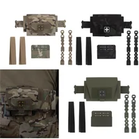 Tactical small and agile first aid kit M system mounted split design for easy access to hunting accessories kit 1