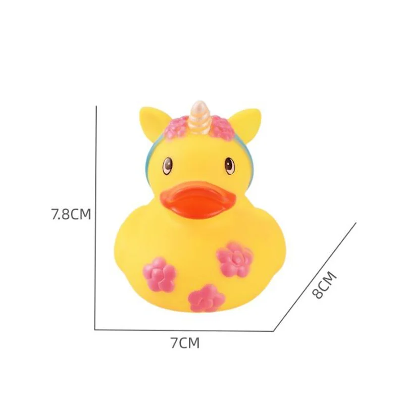 Creativity Assorted Rubber Duck Toy Duckies for Kids Bath Toy Birthday Gifts Baby Showers Toys Summer Beach and Pool Activity